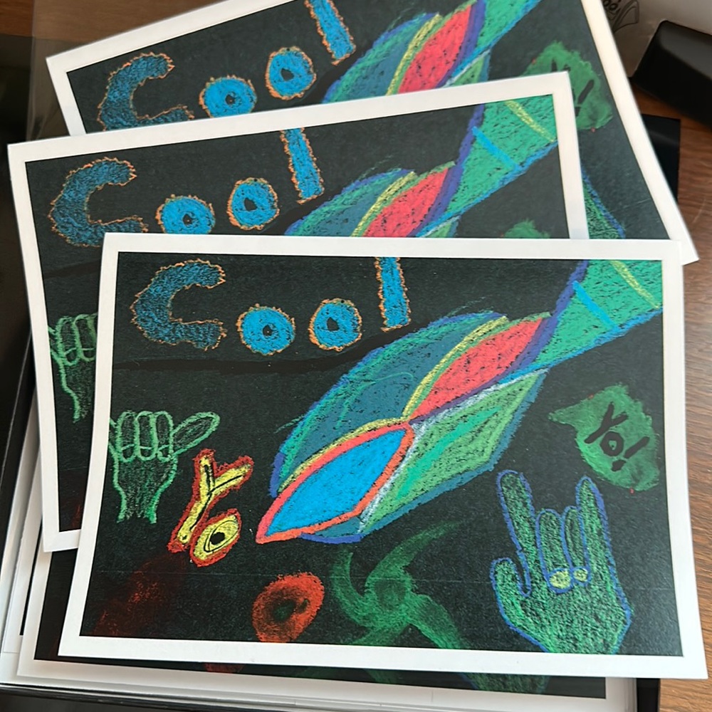Box of new unused “Cool” cards and envelopes!